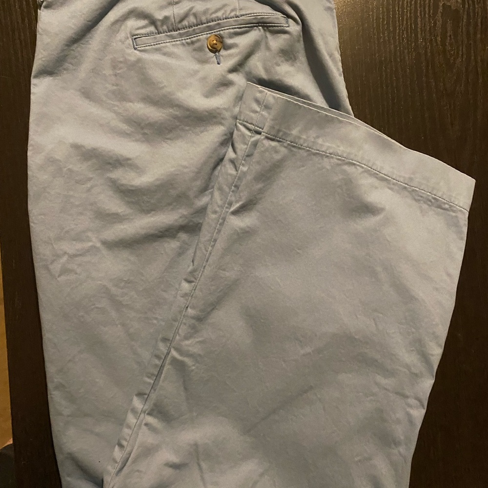 Polo Ralph Lauren Men’s Chino Pants 46x30 Light Blue Classic Fit Stretch Cotton